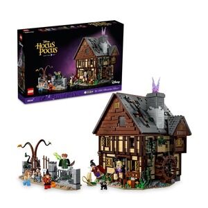 LEGO Disney Ideas Hocus Pocus The Sanderson Sister's Cottage Building Set